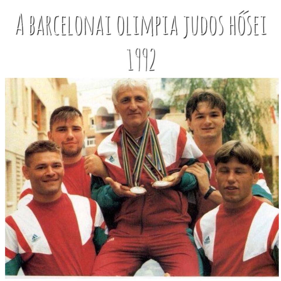 Barcelona-i olimpia magyar judo aranycsapat